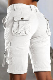 Snygga Mid Cargo-Shorts För Kvinnor | Marysa