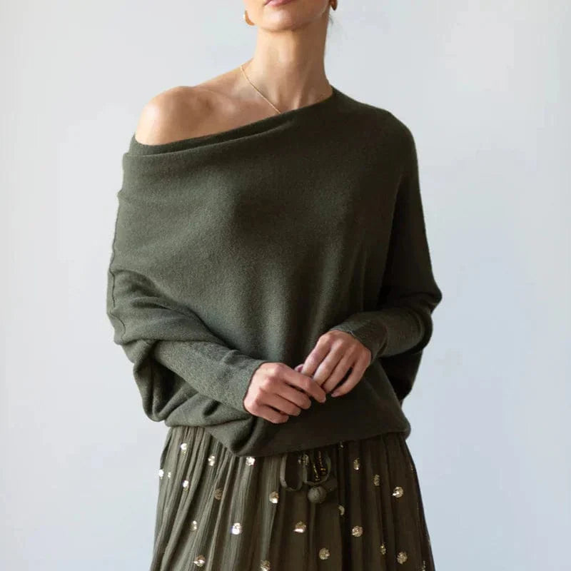 Klassisk Tröja Med Lös passform | Högkvalitativ Modern Stil | Ariella