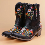 Cowgirl Stövlar Med Blommönster | Dixie