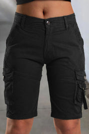 Snygga Mid Cargo-Shorts För Kvinnor | Marysa
