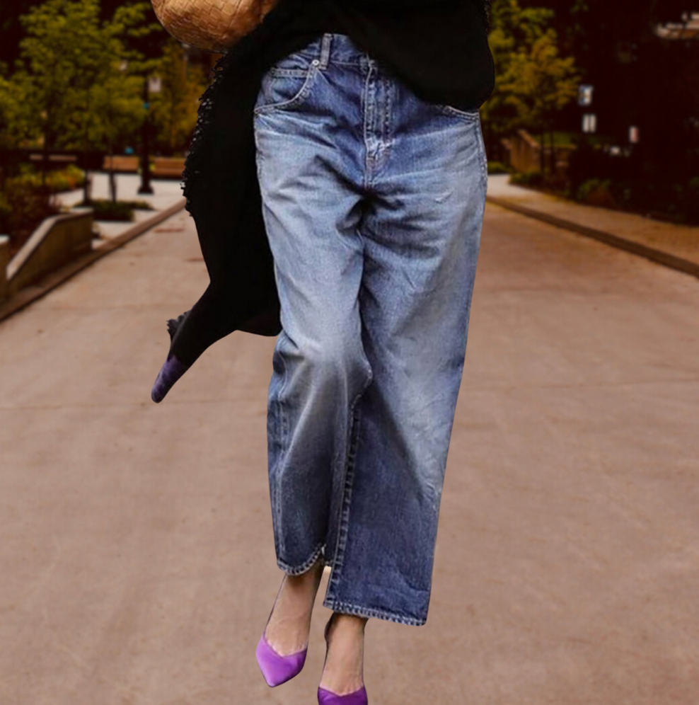 Jeans Med Vida Ben | Barbe