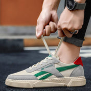 Andningsbara lågskurna Casual sneakers för män | Bortelo