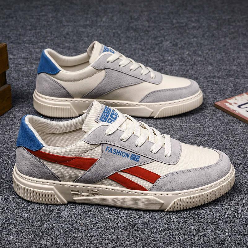 Andningsbara lågskurna Casual sneakers för män | Bortelo