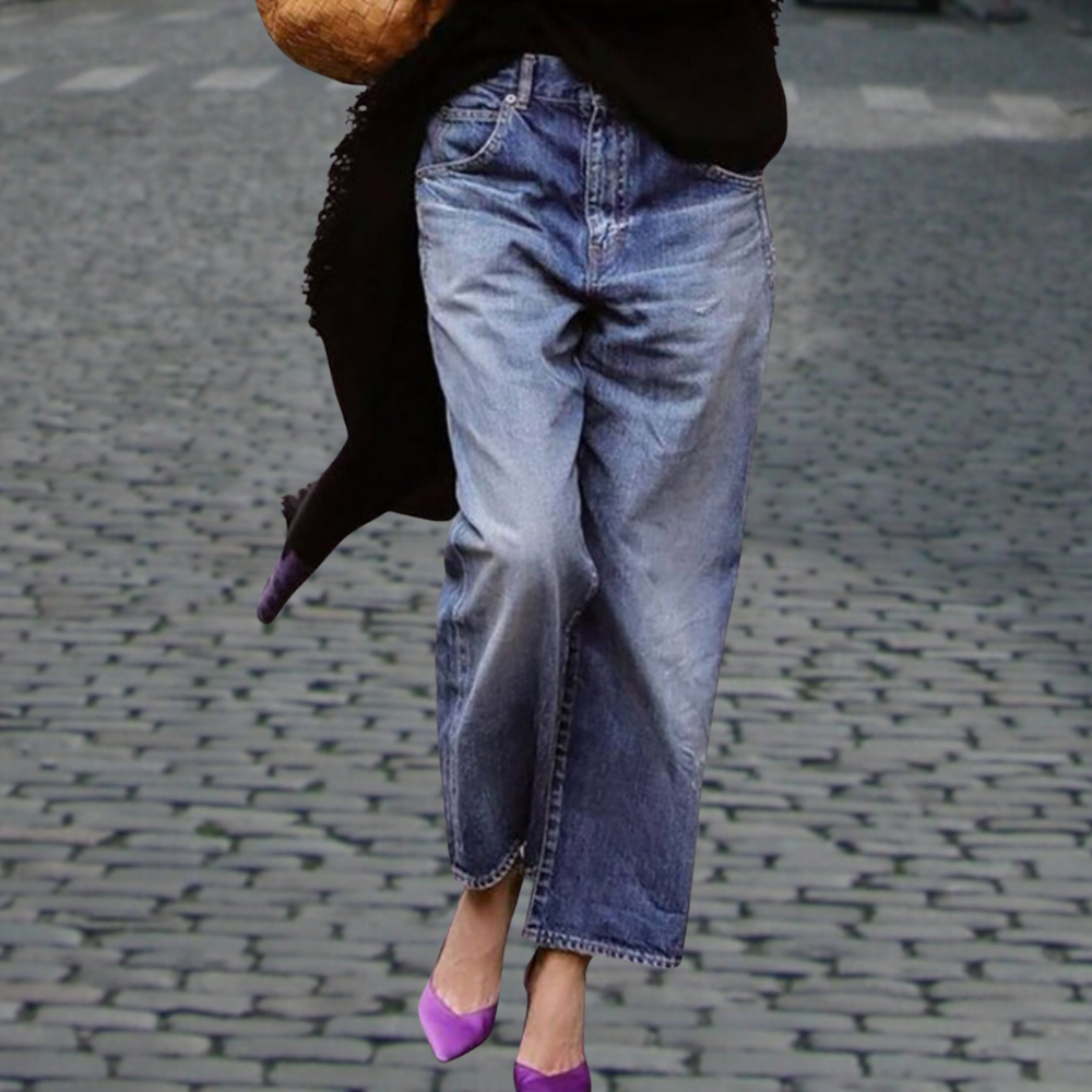 Jeans Med Vida Ben | Barbe