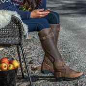 Knähöga cowboyflicka ridstövlar - Jessie