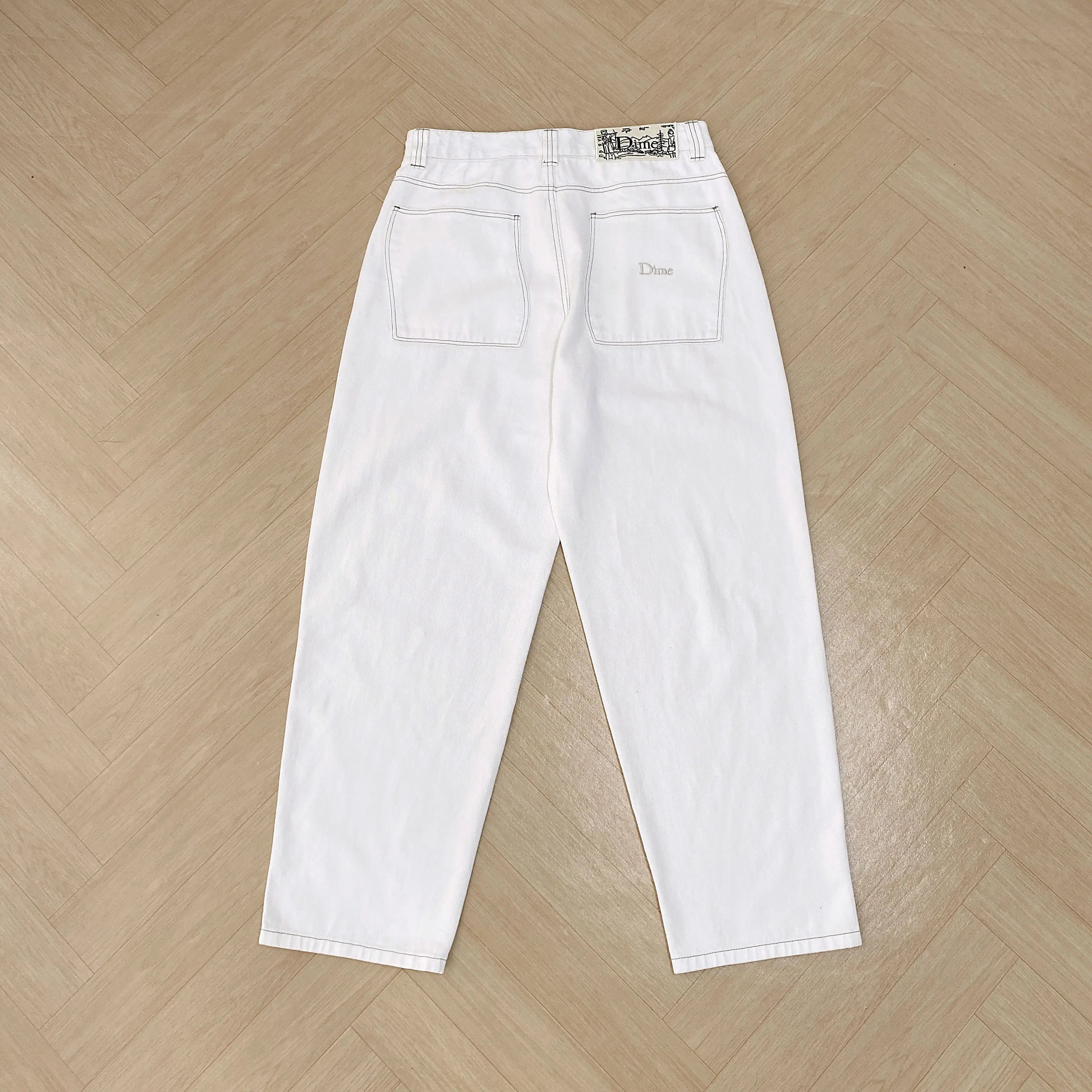 Retro-Baggy Jeans För Unisex | Vardagskläder | Laverne
