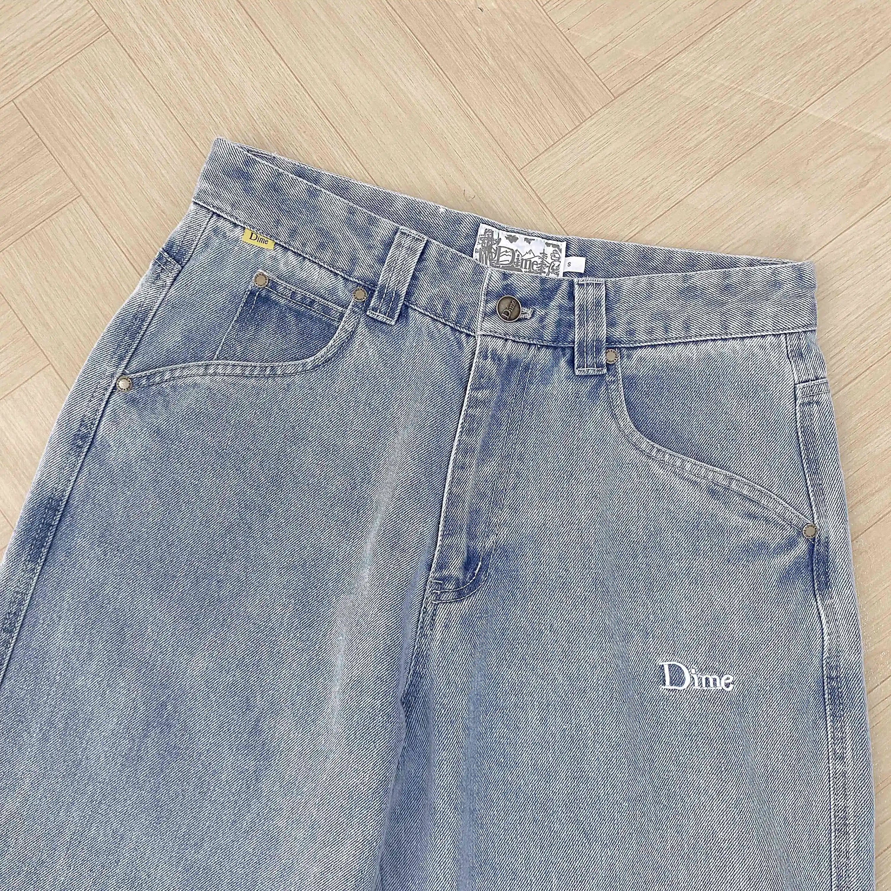 Retro-Baggy Jeans För Unisex | Vardagskläder | Laverne