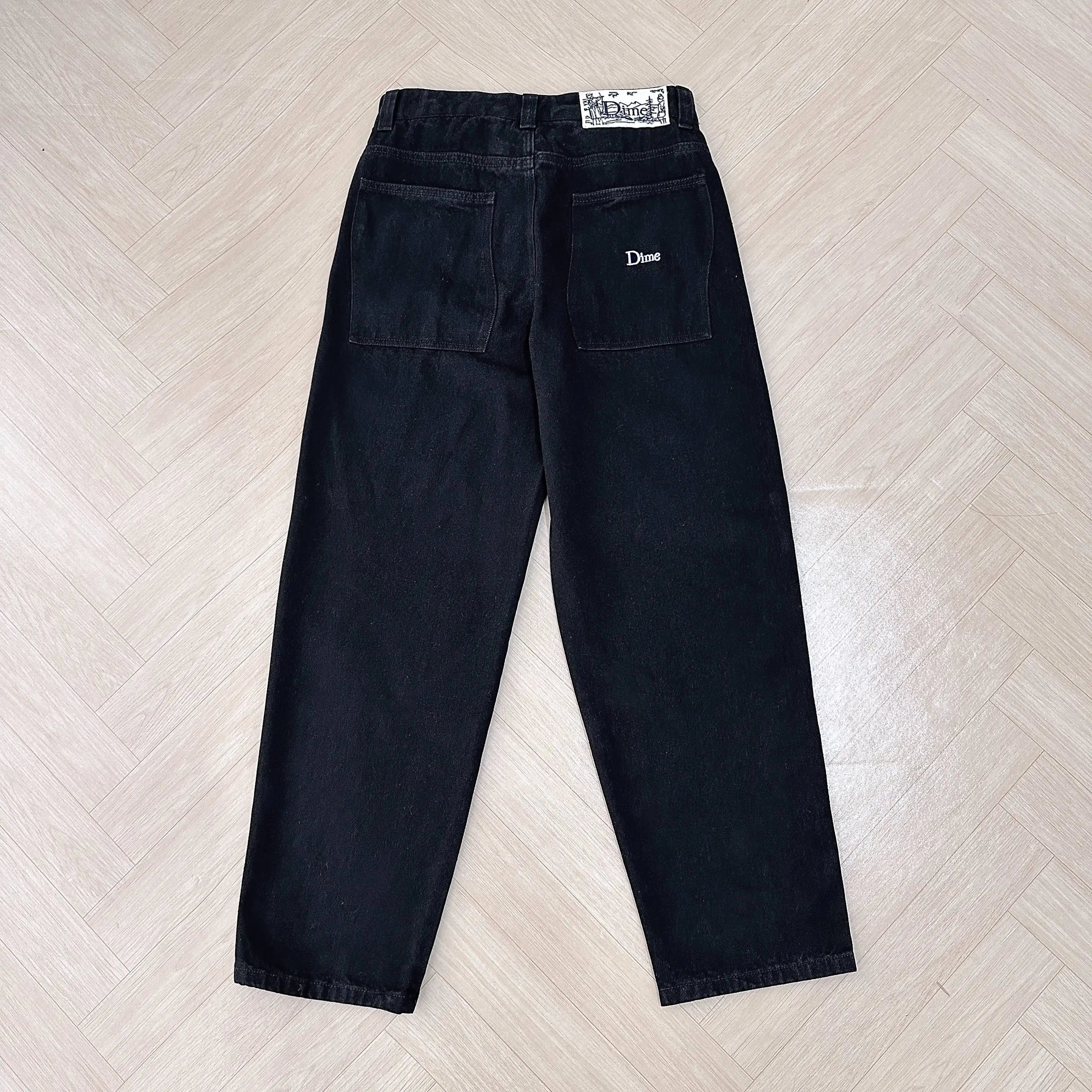 Retro-Baggy Jeans För Unisex | Vardagskläder | Laverne