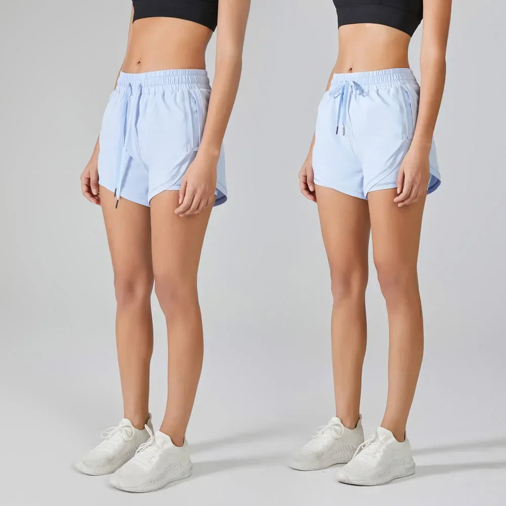 Träningsshorts 2-i-1 för Dam – Perfekta för Yoga och Fitness | Sigifrith