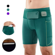 6-Pocket Compression Shorts Herr | Snabbtorkande Löpar- och Fitnessshorts | Gottos