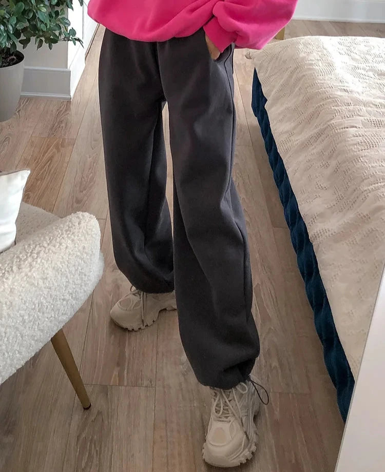 Varma Joggingbyxor Med Fleece För Kvinnor | Miranda