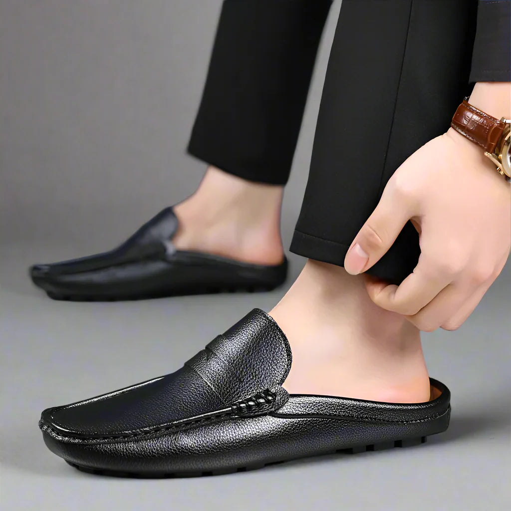 Loafers i Läder Som Andas för Män | Frühjahrskollektion - Deven