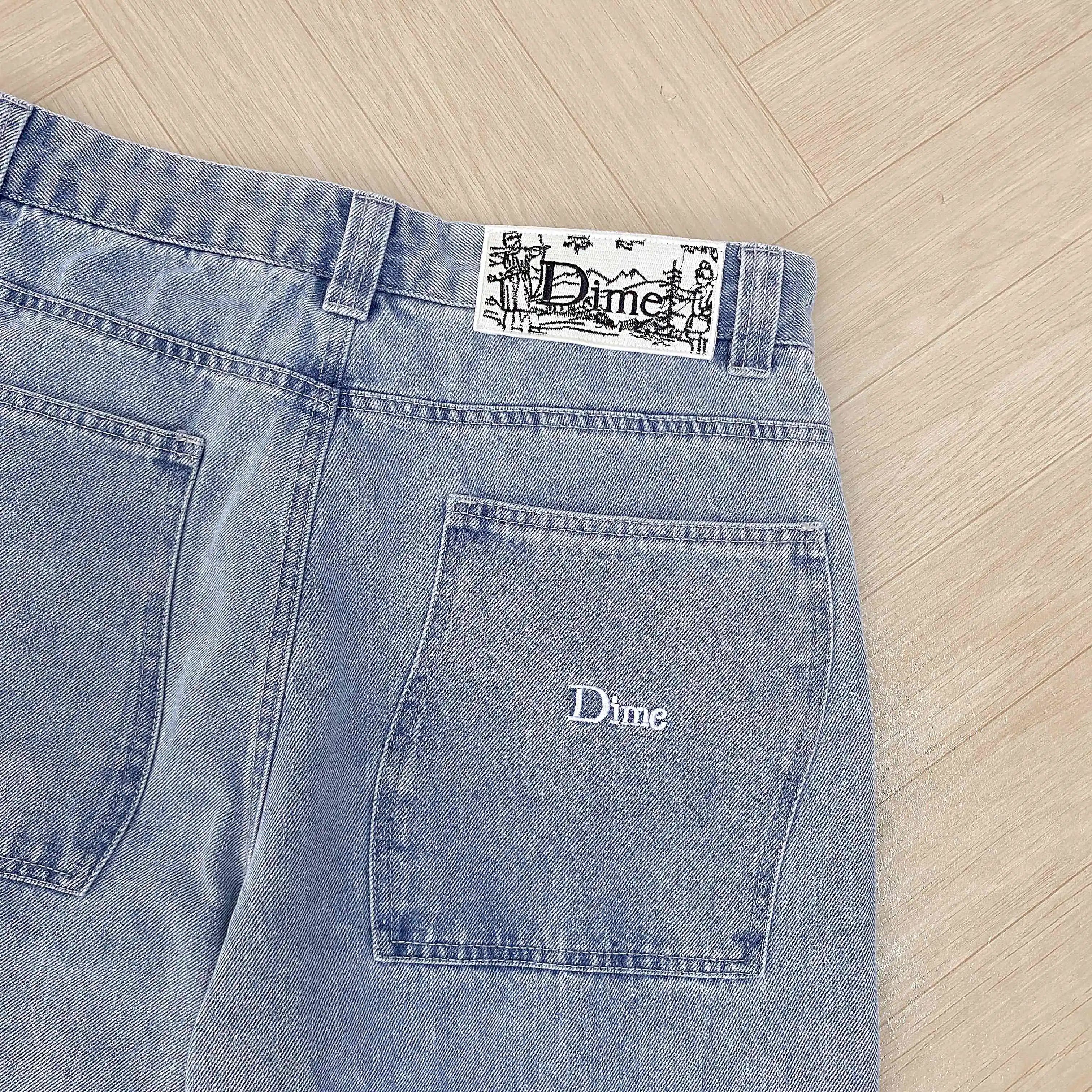 Retro-Baggy Jeans För Unisex | Vardagskläder | Laverne