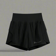Yogashorts för kvinnor med fickor - 2-i-1 funktion | Hilary