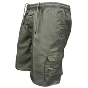 Fashionabla Cargoshorts med Flera Fickor för Män - Bartt