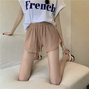 Yogashorts för Kvinnor med Medelhög Midja | Breda Ben och Andas - Asnina