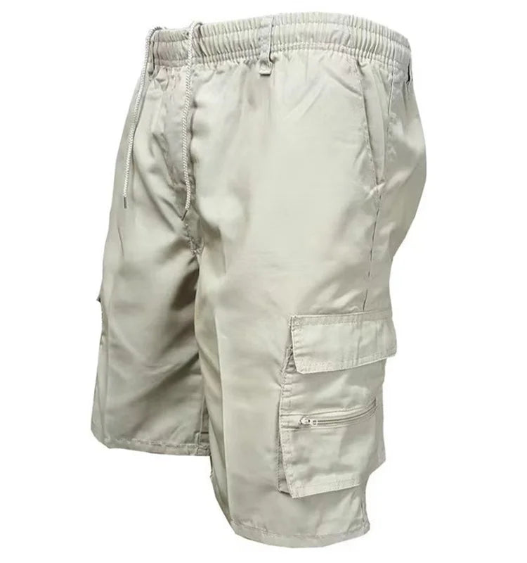 Fashionabla Cargoshorts med Flera Fickor för Män - Bartt