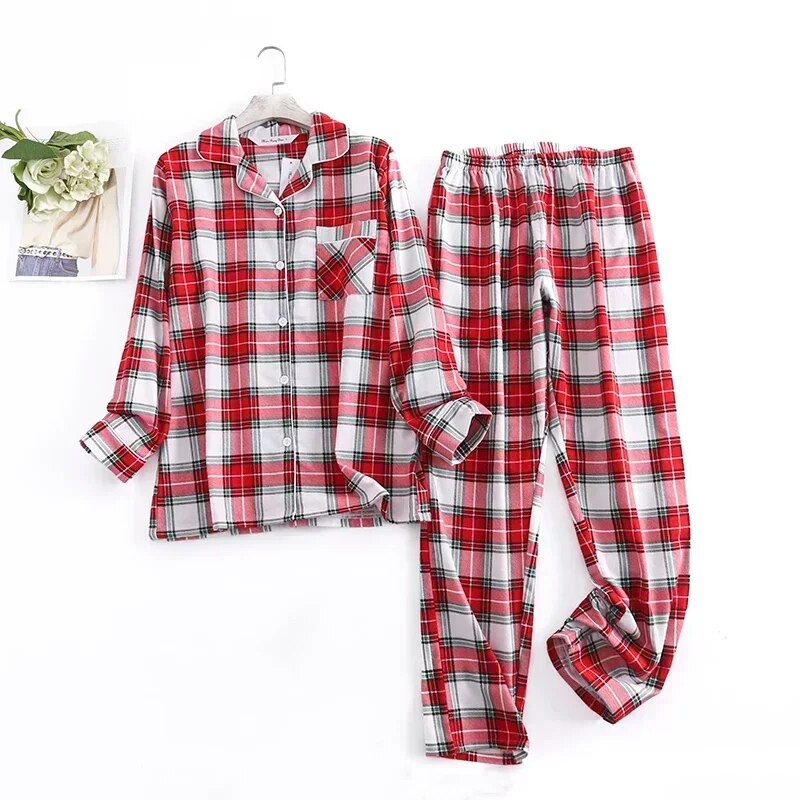 Bekvämt Pyjamasset 2-Delad I Ljusa Färger | CozyDream