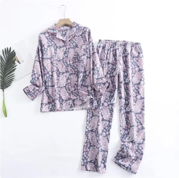 Bekvämt Pyjamasset 2-Delad I Ljusa Färger | CozyDream