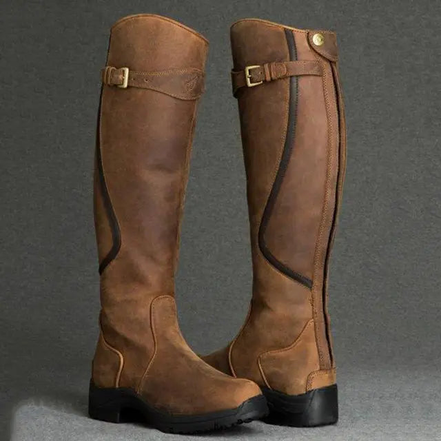Knähöga cowboyflicka ridstövlar - Jessie